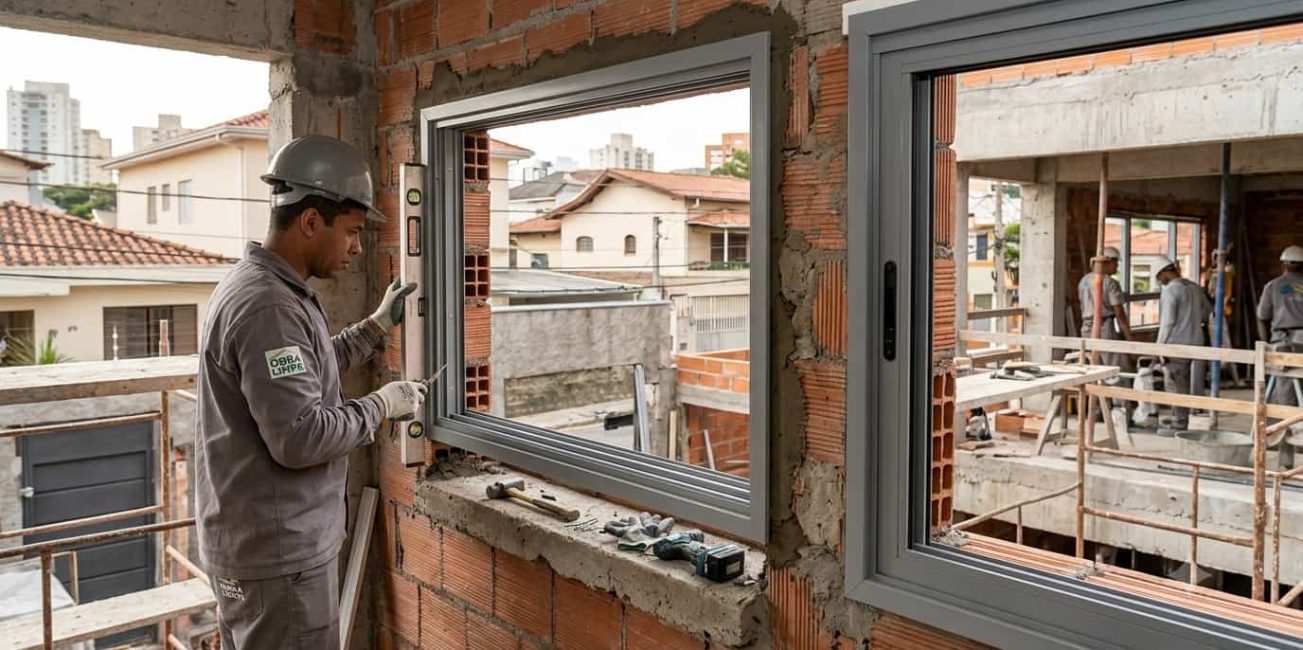 Tipos de contramarco: qual escolher na obra